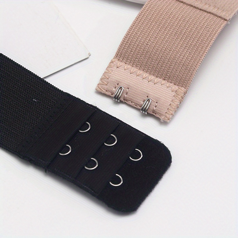 3 Pieces Adjustable 2-Hook Bra Strap Extenders for Comfortable Braless Look, Women's Lingerie & Underwear Accessories with Adjustable Band - الصورة 10