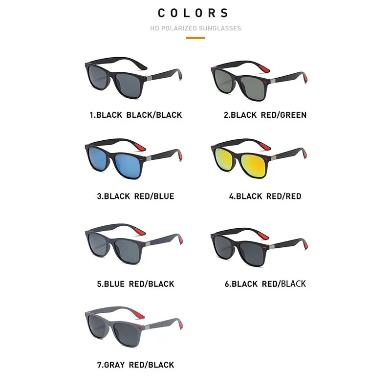 Night Vision Glasses PC Frame Polarized Sunglasses Men Outdoor Sport Sun Glasses Day Night Vision Driver Night Glasses Goggles - الصورة 18