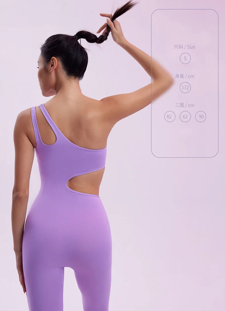 One Piece New Sexy Gym Sets Women Yoga Jumpsuits Sports Outfits Fitness Rompers Workout Clothes Padded Bodysuits Sportswears - الصورة 12