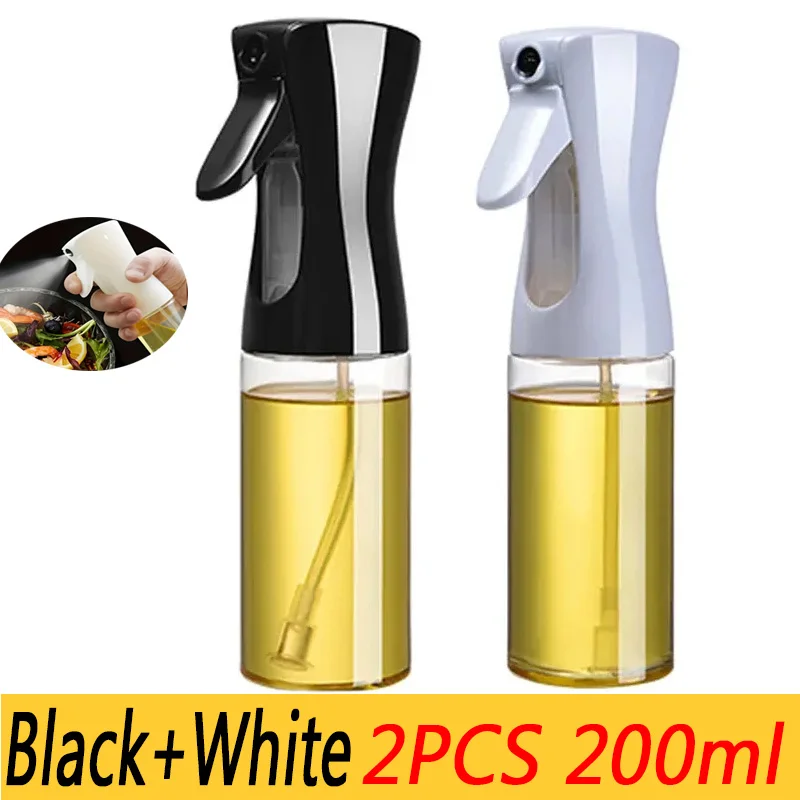 200/300/500ml Oil Spray Bottle BBQ Cooking Olive Oil Sprayer Plastic Baking Oil Spray Empty Bottle Vinegar Bottle Or Oil brush - الصورة 27