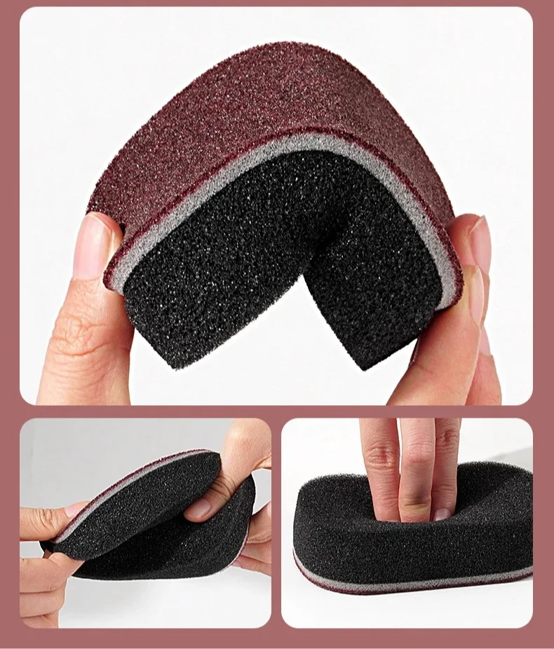 Magic Sponge Power Thicken Double -sided Dishes Cleaning Brushes Kitchen Wipe Rust Brushing Pot Bottom Black Stain Artifact - الصورة 31