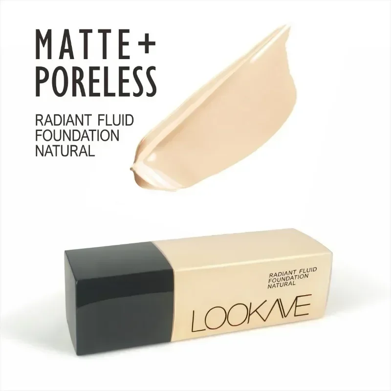 High Coverage Liquid Foundation for A Long Time Matte Moisturizing Brighten Facial Concealer Cream Base Makeup Primer Cosmetics - الصورة 4