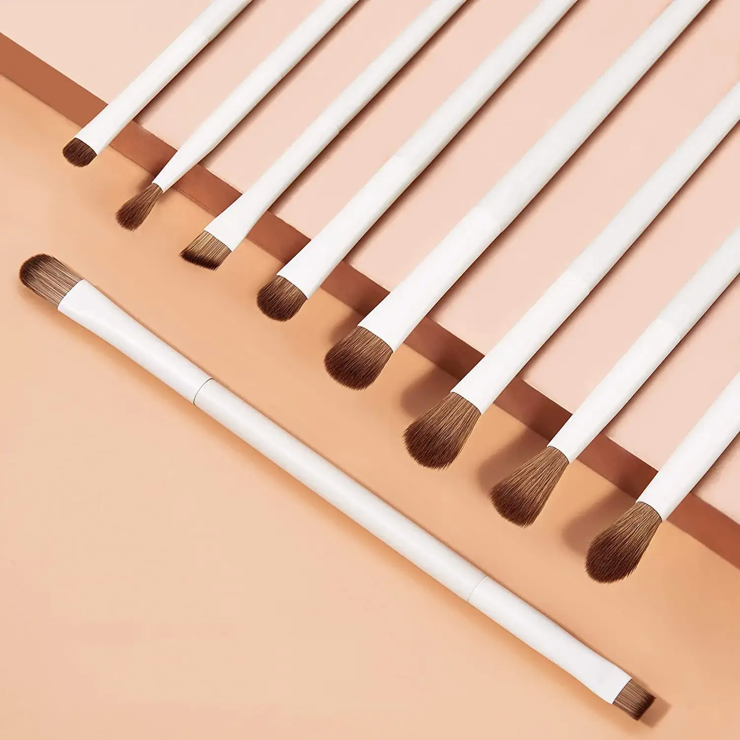 Makeup Brushes 14pc Makeup Brush set Synthetic Foundation Brush Powder Contour Eyeshadow Liner Blending Highlight - الصورة 9