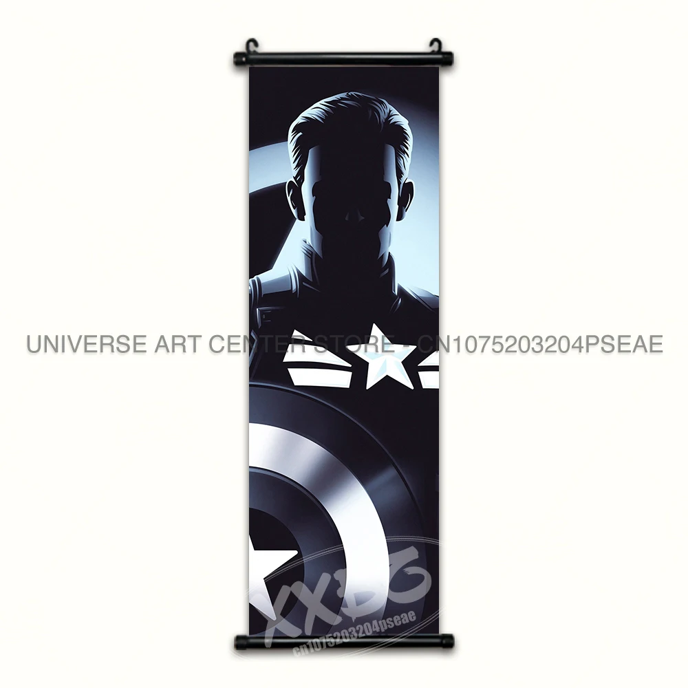 Marvel Poster The Avengers Movie Home Decor Captain America Wall Art Iron Man Hanging Painting Thor Scrolls Picture Hulk Mural - الصورة 17