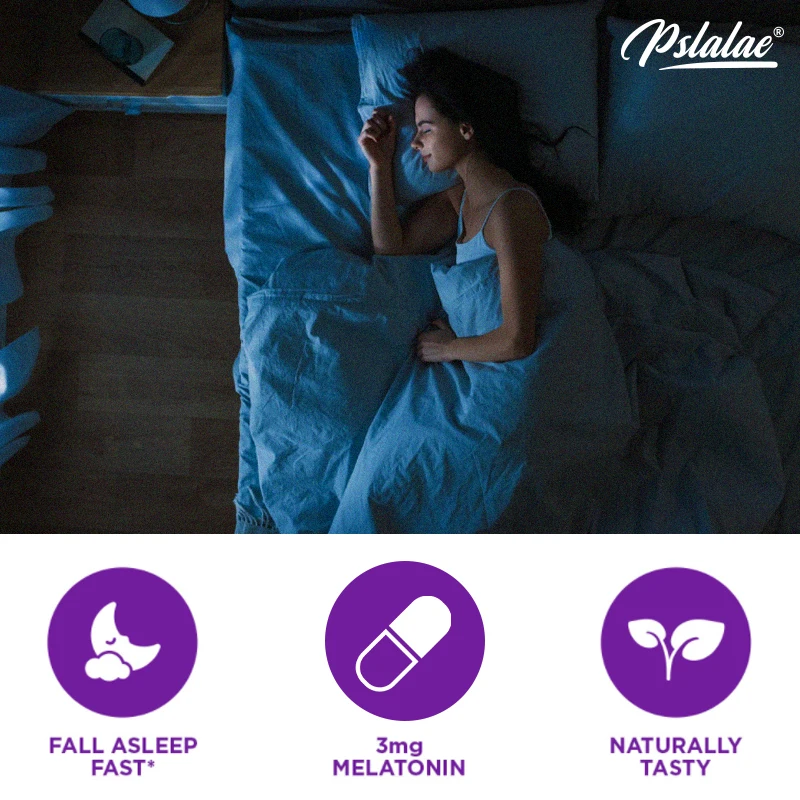 With 3 Mg Melatonin & L-Theanine Capsules, Sleep Support Helps Calm Mind and Body for Better, Longer Sleep 120 CapsulesSupplemen - الصورة 10
