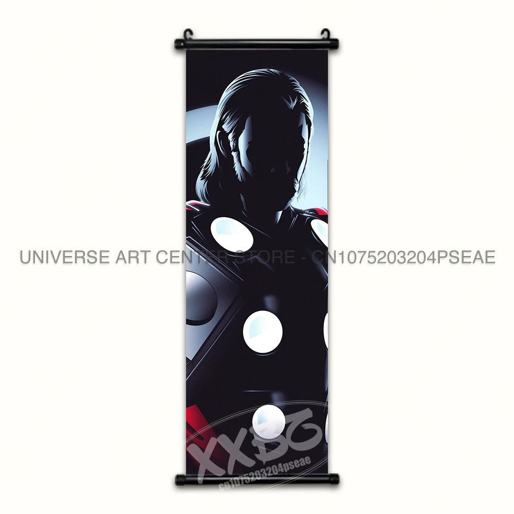 Marvel Poster The Avengers Movie Home Decor Captain America Wall Art Iron Man Hanging Painting Thor Scrolls Picture Hulk Mural - الصورة 18