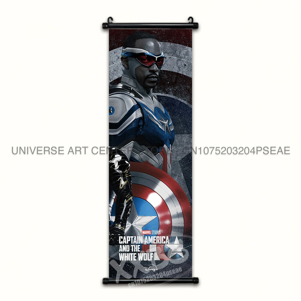 Marvel Poster The Avengers Movie Home Decor Captain America Wall Art Iron Man Hanging Painting Thor Scrolls Picture Hulk Mural - الصورة 27