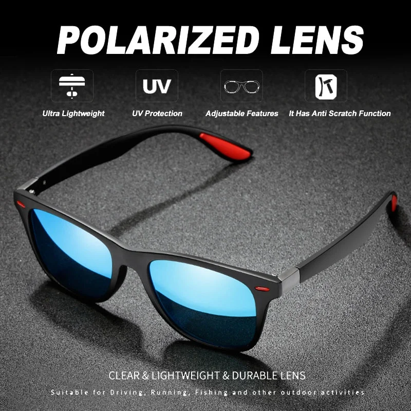 Night Vision Glasses PC Frame Polarized Sunglasses Men Outdoor Sport Sun Glasses Day Night Vision Driver Night Glasses Goggles - الصورة 3