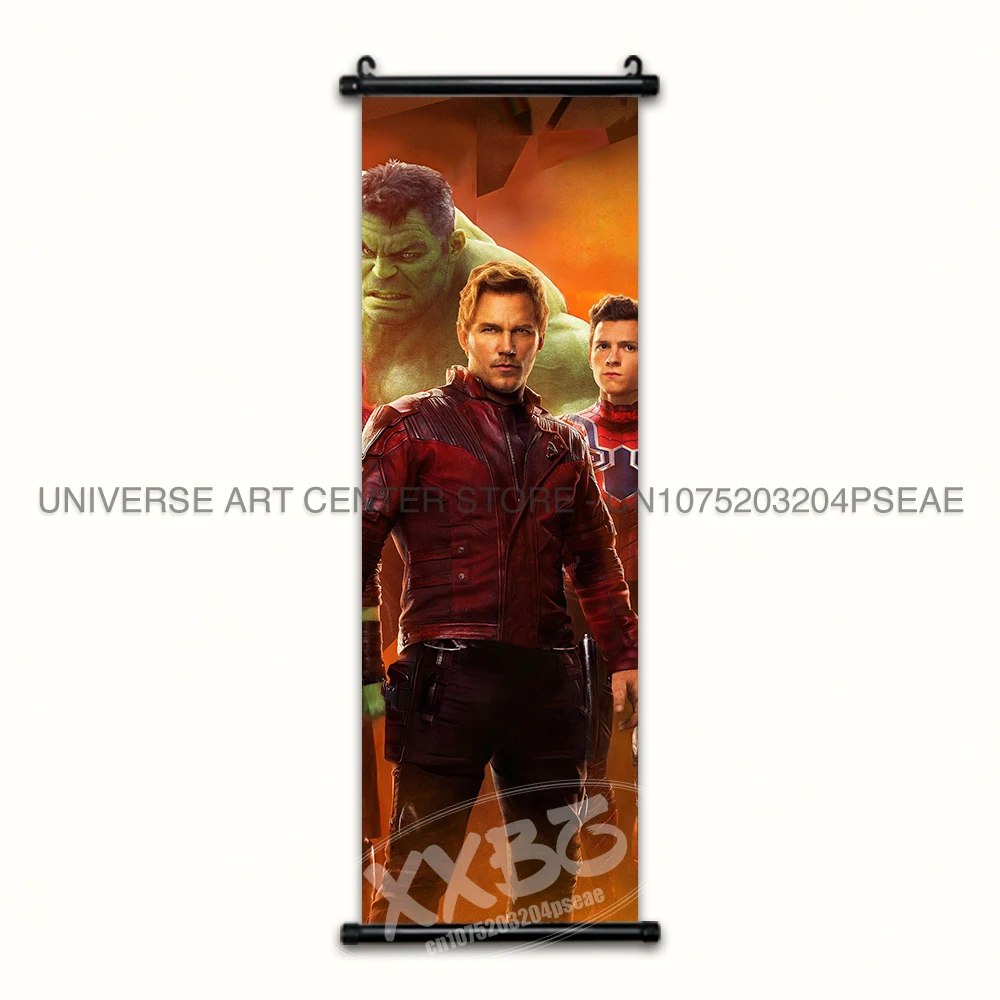 Marvel Poster The Avengers Movie Home Decor Captain America Wall Art Iron Man Hanging Painting Thor Scrolls Picture Hulk Mural - الصورة 25