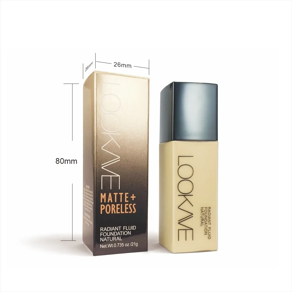High Coverage Liquid Foundation for A Long Time Matte Moisturizing Brighten Facial Concealer Cream Base Makeup Primer Cosmetics - الصورة 23