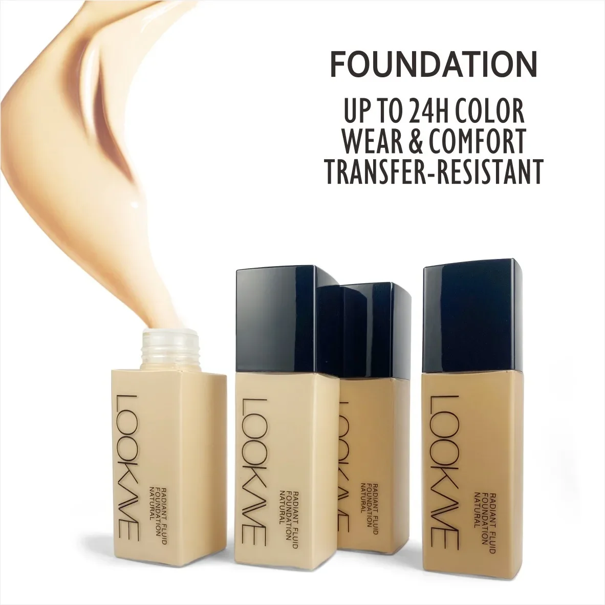 High Coverage Liquid Foundation for A Long Time Matte Moisturizing Brighten Facial Concealer Cream Base Makeup Primer Cosmetics - الصورة 19