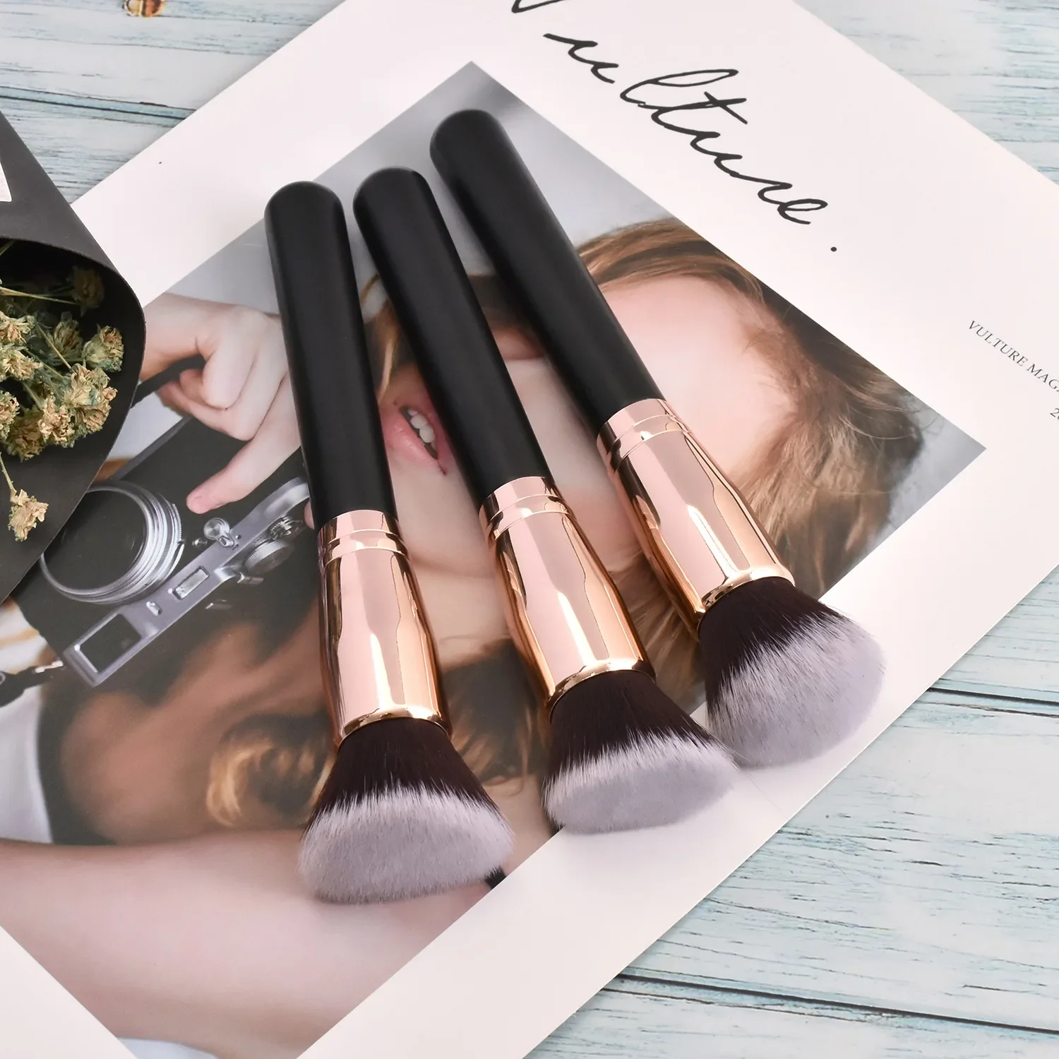 Makeup Brushes Foundation Loose Powder Concealer Blending Blush Brush Professional Cosmetic Beauty Makeup Tool - الصورة 20