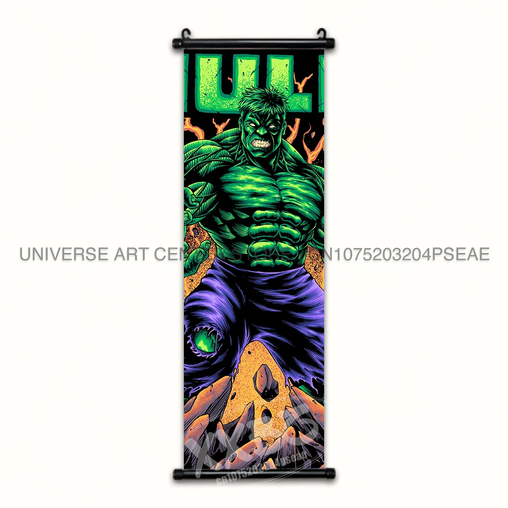 Marvel Poster The Avengers Movie Home Decor Captain America Wall Art Iron Man Hanging Painting Thor Scrolls Picture Hulk Mural - الصورة 7