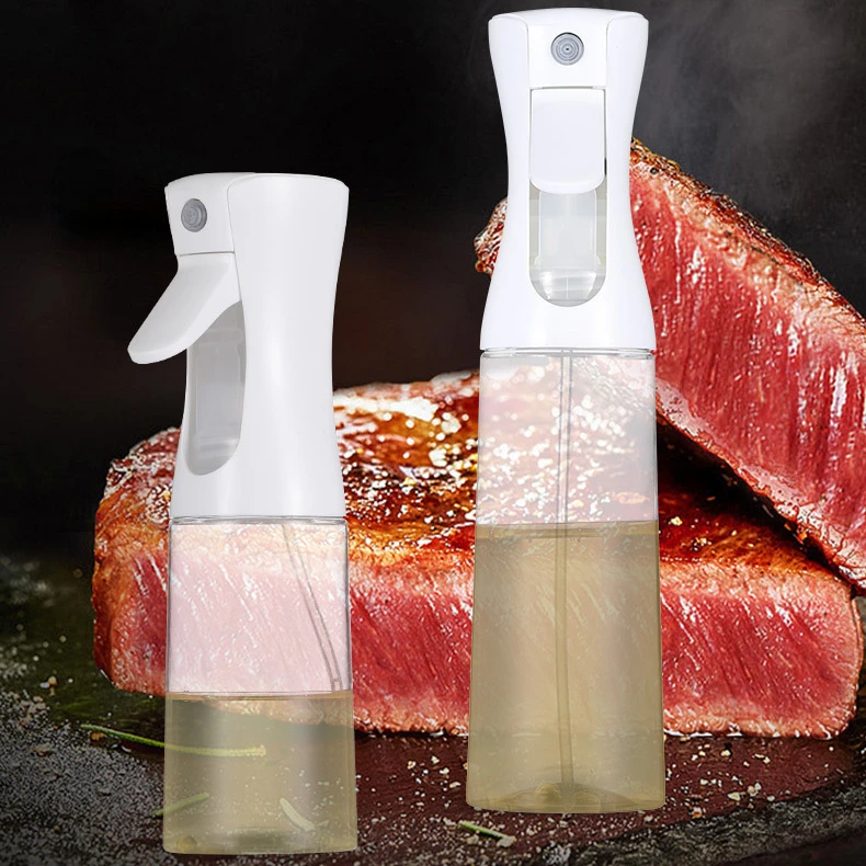 200/300/500ml Oil Spray Bottle BBQ Cooking Olive Oil Sprayer Plastic Baking Oil Spray Empty Bottle Vinegar Bottle Or Oil brush - الصورة 41