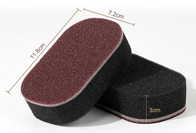 Magic Sponge Power Thicken Double -sided Dishes Cleaning Brushes Kitchen Wipe Rust Brushing Pot Bottom Black Stain Artifact - الصورة 26