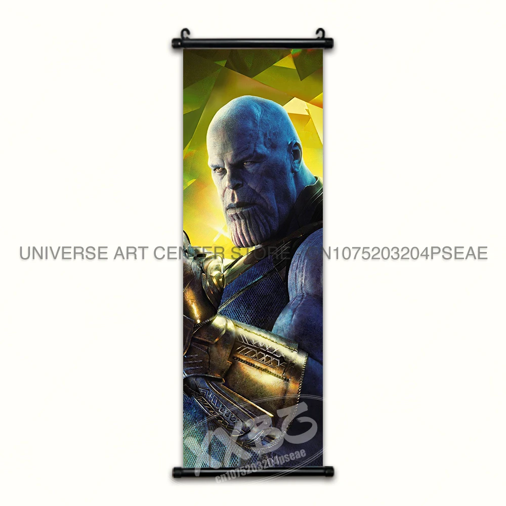 Marvel Poster The Avengers Movie Home Decor Captain America Wall Art Iron Man Hanging Painting Thor Scrolls Picture Hulk Mural - الصورة 19