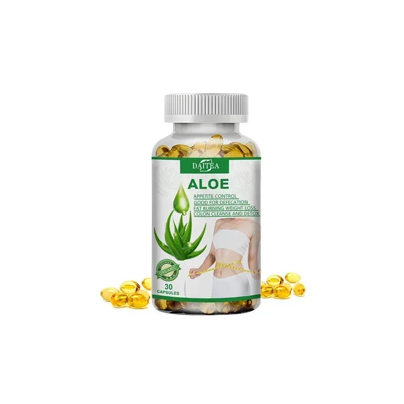 Aloe Vera Extract Capsules - Powerful Detoxification and Cleansing, Supports Weight Management, Enhances Immunity, 120 Capsules - الصورة 7