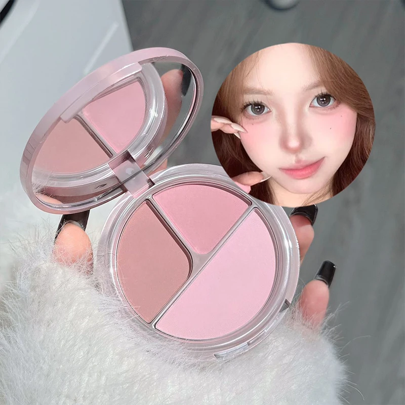ART VALUE 7PC Makeup Sets Include 3 Colors Matte Lip Mud,1 Pressed Powder,1 Blush,1 Eyes Palette,1 Necklace Beauty Makeup Sets - الصورة 4