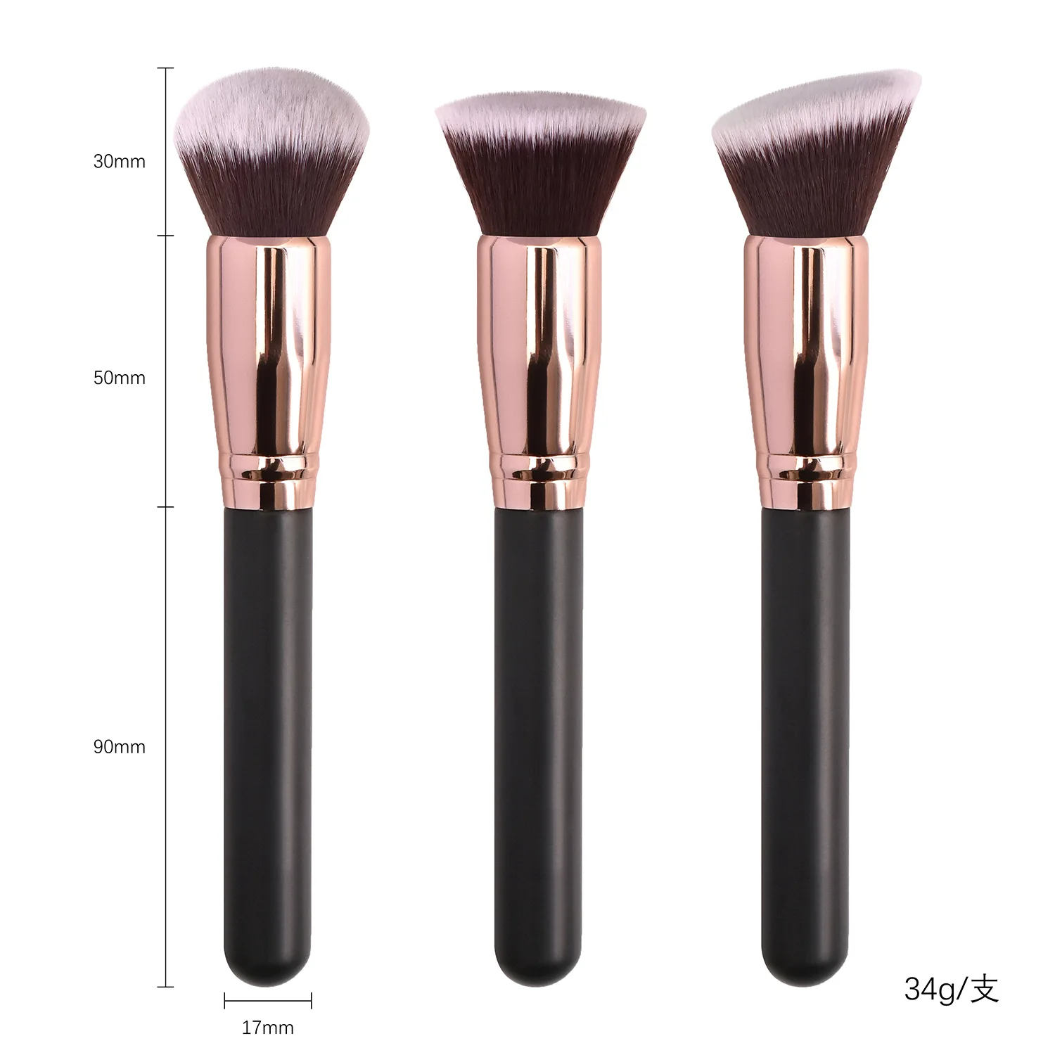 Makeup Brushes Foundation Loose Powder Concealer Blending Blush Brush Professional Cosmetic Beauty Makeup Tool - الصورة 15
