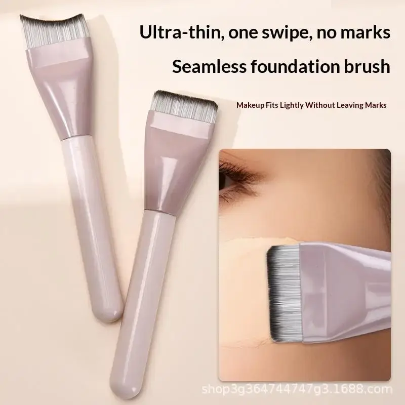 Makeup Foundation Brush Cosmetic Makeup Tool Kits Foundation Brush +Makeup Palette + Black Powder Puff Set