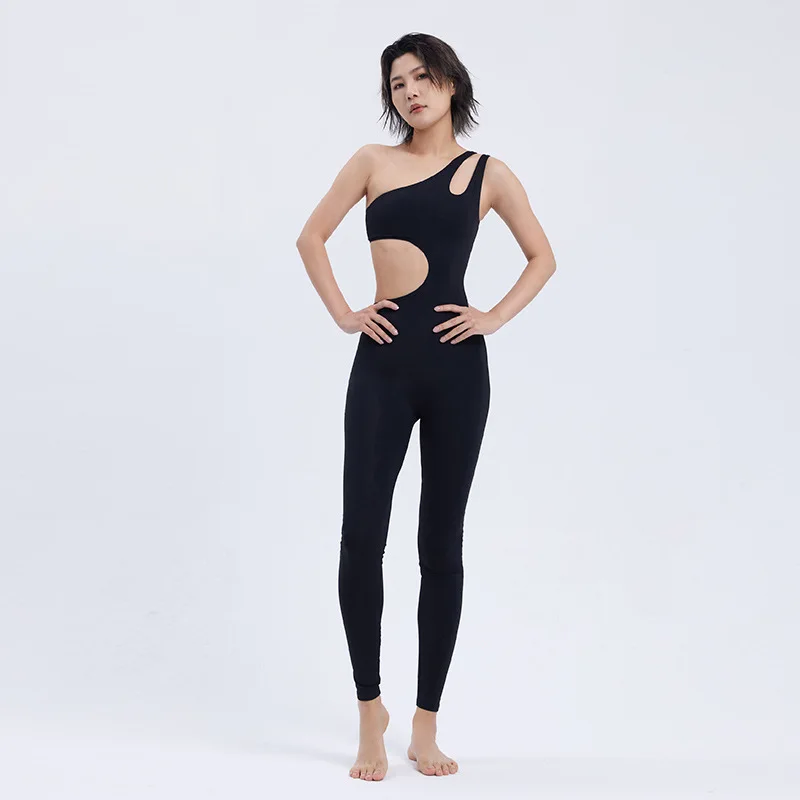 One Piece New Sexy Gym Sets Women Yoga Jumpsuits Sports Outfits Fitness Rompers Workout Clothes Padded Bodysuits Sportswears - الصورة 2
