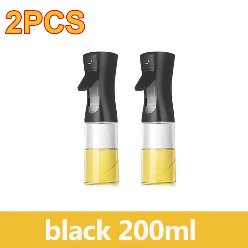 200/300/500ml Oil Spray Bottle BBQ Cooking Olive Oil Sprayer Plastic Baking Oil Spray Empty Bottle Vinegar Bottle Or Oil brush - الصورة 22