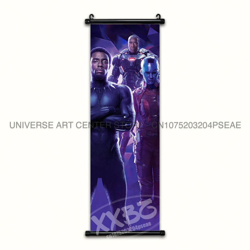 Marvel Poster The Avengers Movie Home Decor Captain America Wall Art Iron Man Hanging Painting Thor Scrolls Picture Hulk Mural - الصورة 23