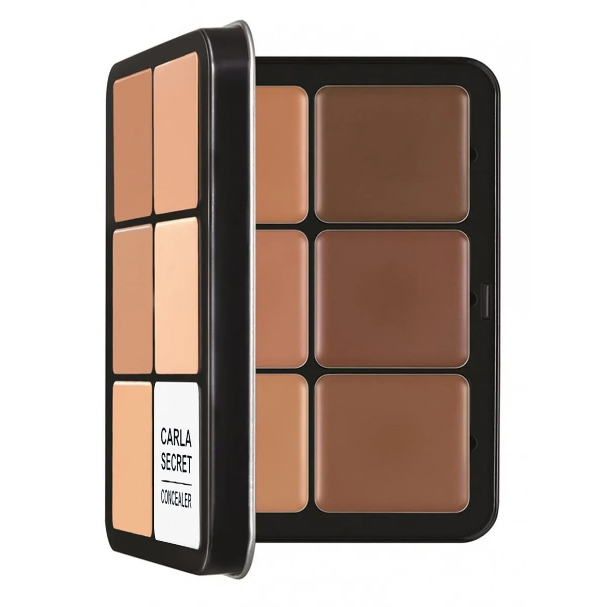 12 Color concealer Palette Matte Phosphor Outline Makeup Palette Cream foundation make-up Makeup Face Repair - الصورة 4