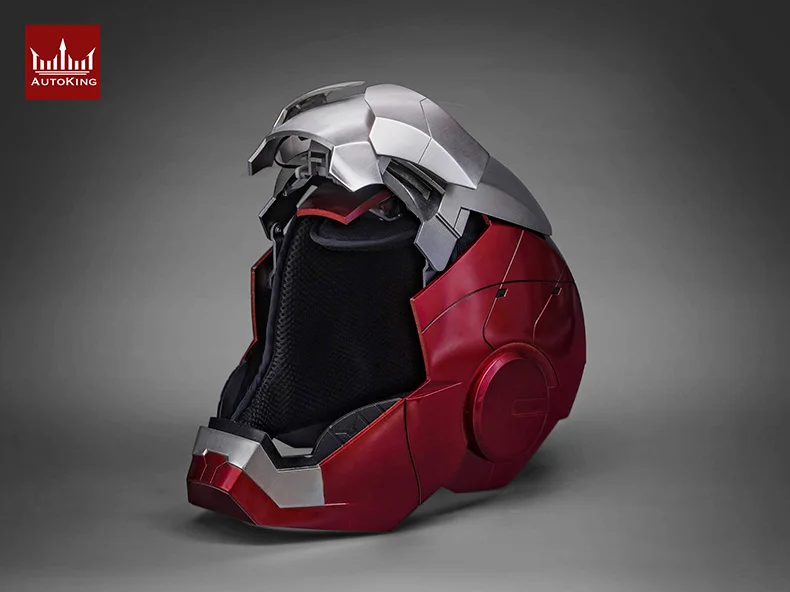2024 New Mechahead 1:1 Iron Man Mk50 helmet Voice-activated Deformation Wearable Helmet Around Marvel Animation Toy - الصورة 34