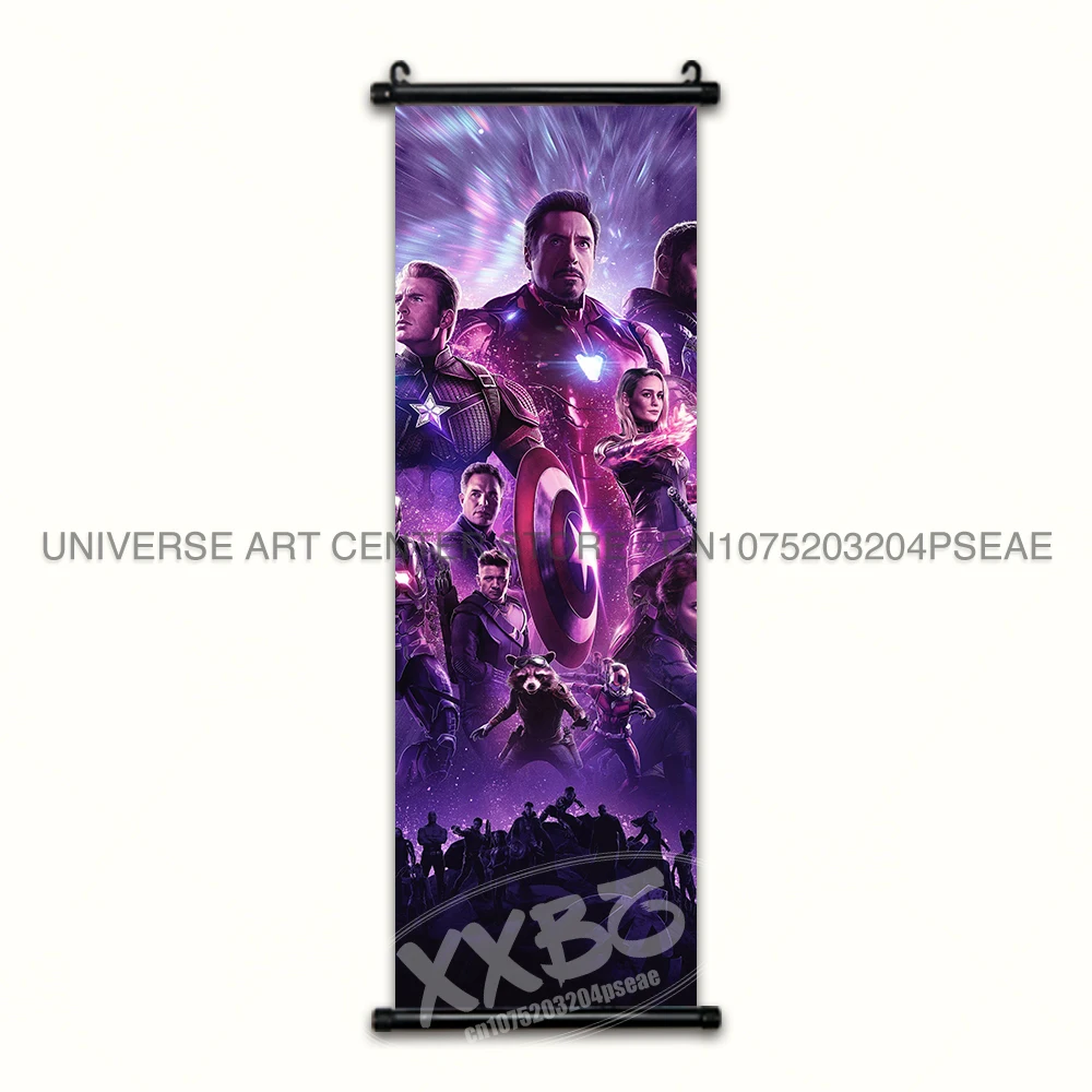 Marvel Poster The Avengers Movie Home Decor Captain America Wall Art Iron Man Hanging Painting Thor Scrolls Picture Hulk Mural - الصورة 31