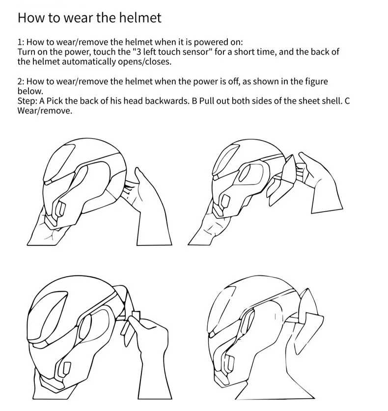 2024 New Mechahead 1:1 Iron Man Mk50 helmet Voice-activated Deformation Wearable Helmet Around Marvel Animation Toy - الصورة 28