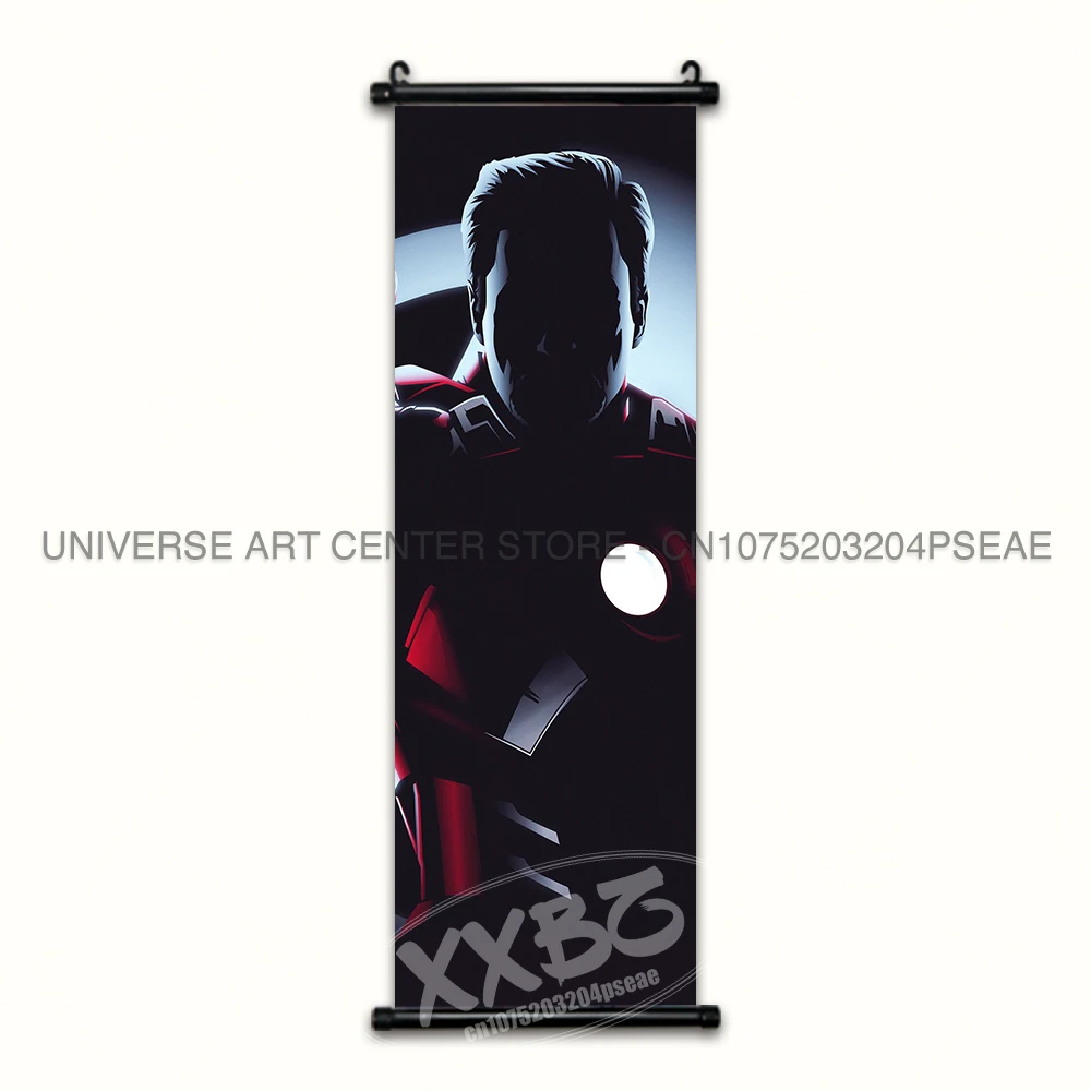 Marvel Poster The Avengers Movie Home Decor Captain America Wall Art Iron Man Hanging Painting Thor Scrolls Picture Hulk Mural - الصورة 11