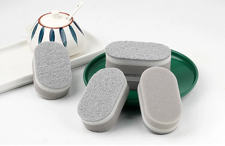 Magic Sponge Power Thicken Double -sided Dishes Cleaning Brushes Kitchen Wipe Rust Brushing Pot Bottom Black Stain Artifact - الصورة 22