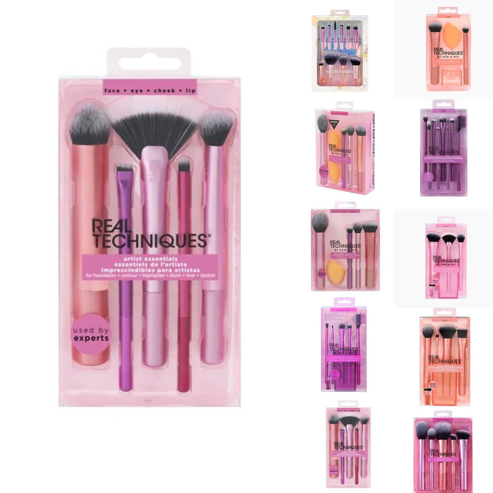 Makeup Brushes Set For Cosmetic Foundation Powder Blush Eyeshadow Kabuki Blending Make Up Brush Beauty Tool - الصورة 2