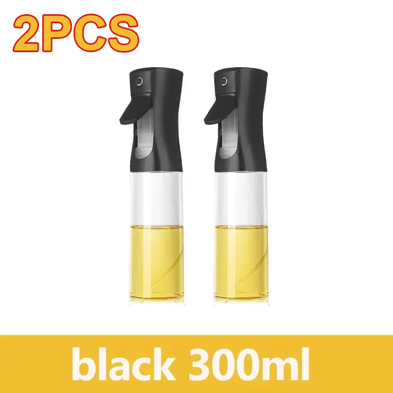 200/300/500ml Oil Spray Bottle BBQ Cooking Olive Oil Sprayer Plastic Baking Oil Spray Empty Bottle Vinegar Bottle Or Oil brush - الصورة 25