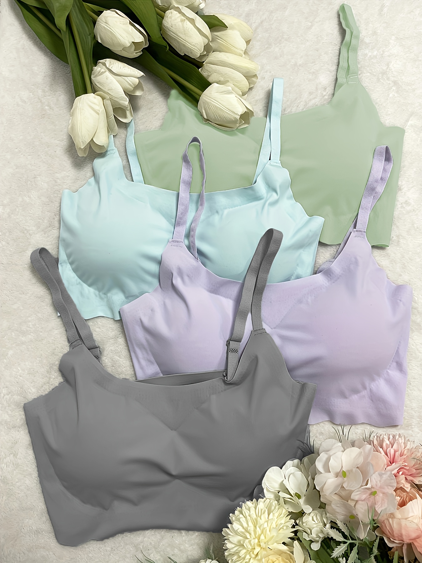 Fitness Enthusiasts bras-four-pack - الصورة 3